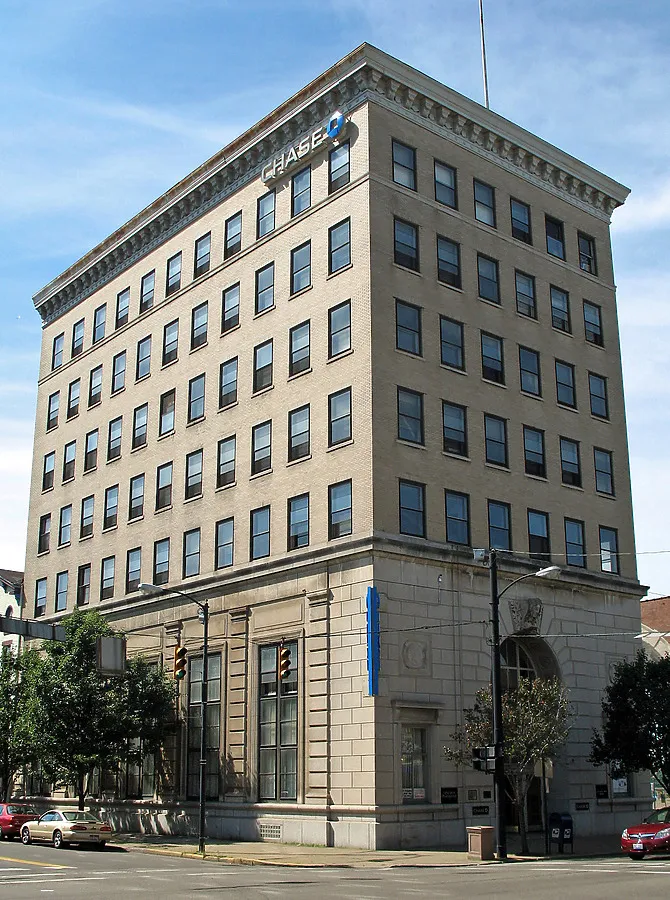 View from the northeast