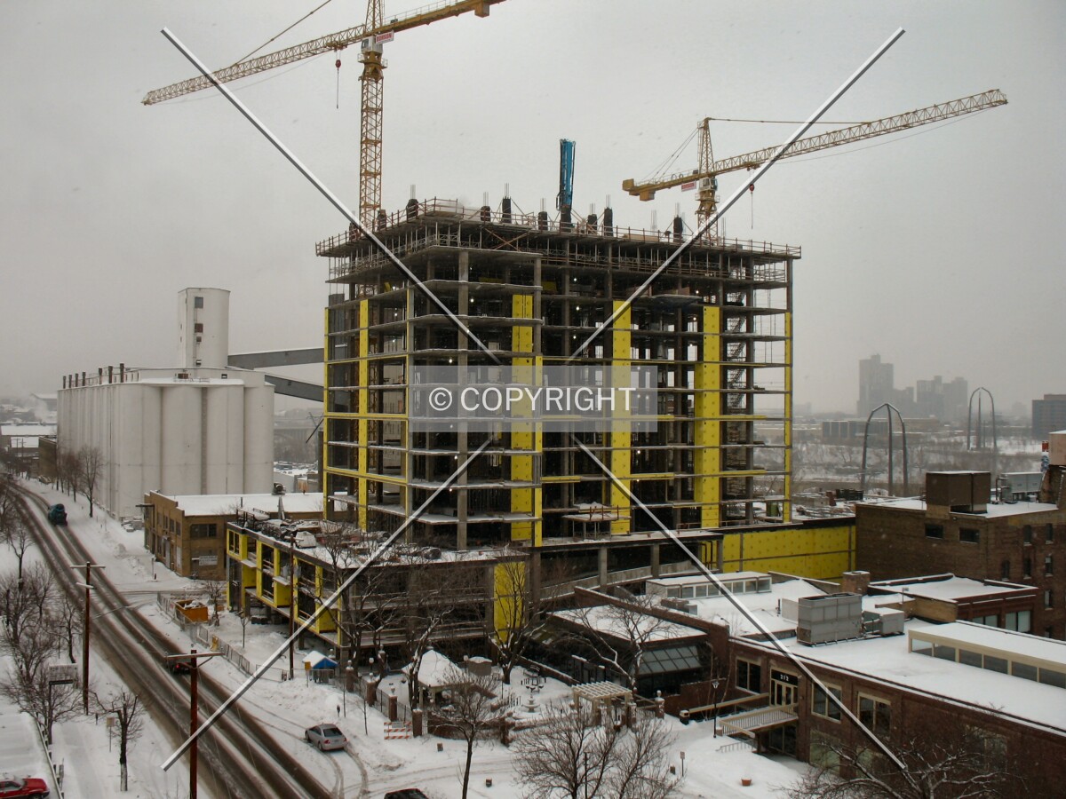 View to the southeast from the St. Anthony Municipal Ramp