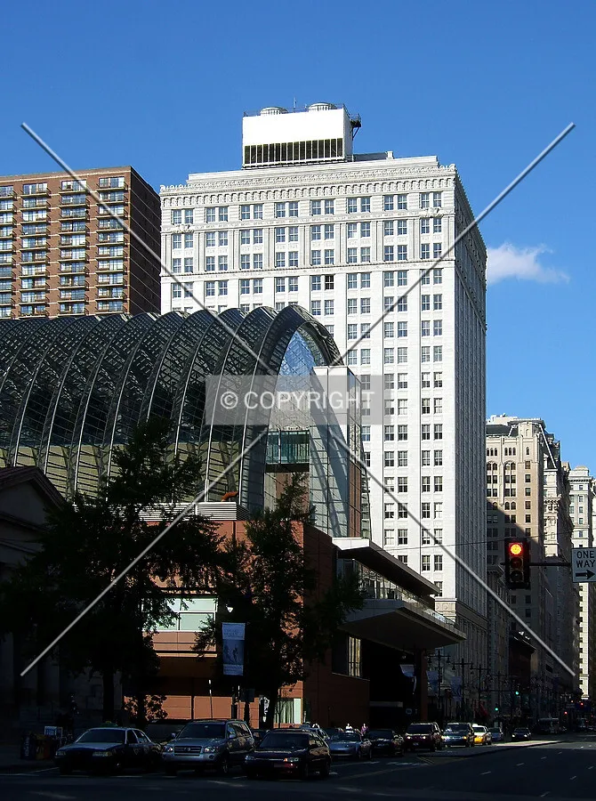 View from the south on Broad Street