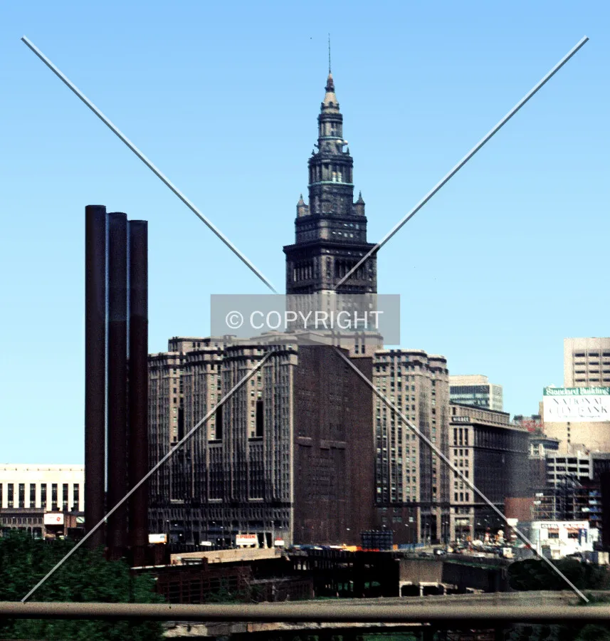 Vintage view from the southeast