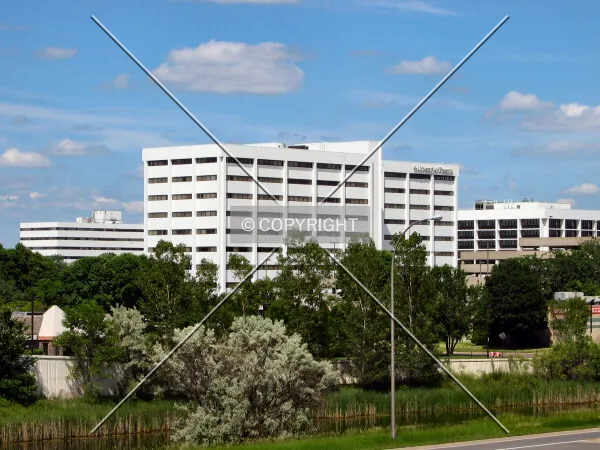 View to the northeast from the Shelard Parkway bridge over Interstate 394