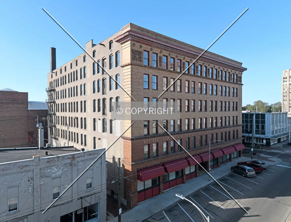 View from the northeast
