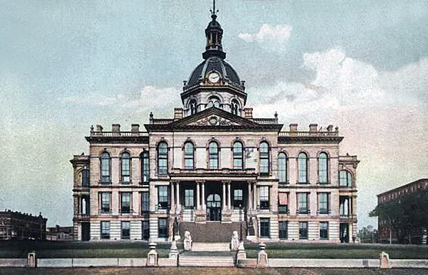 View from the southeast