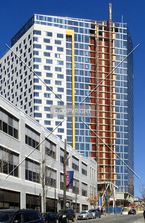 From North 34th Street to the south