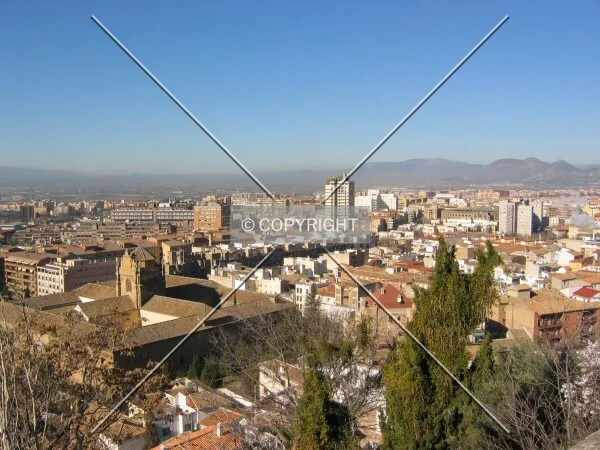 View over the city