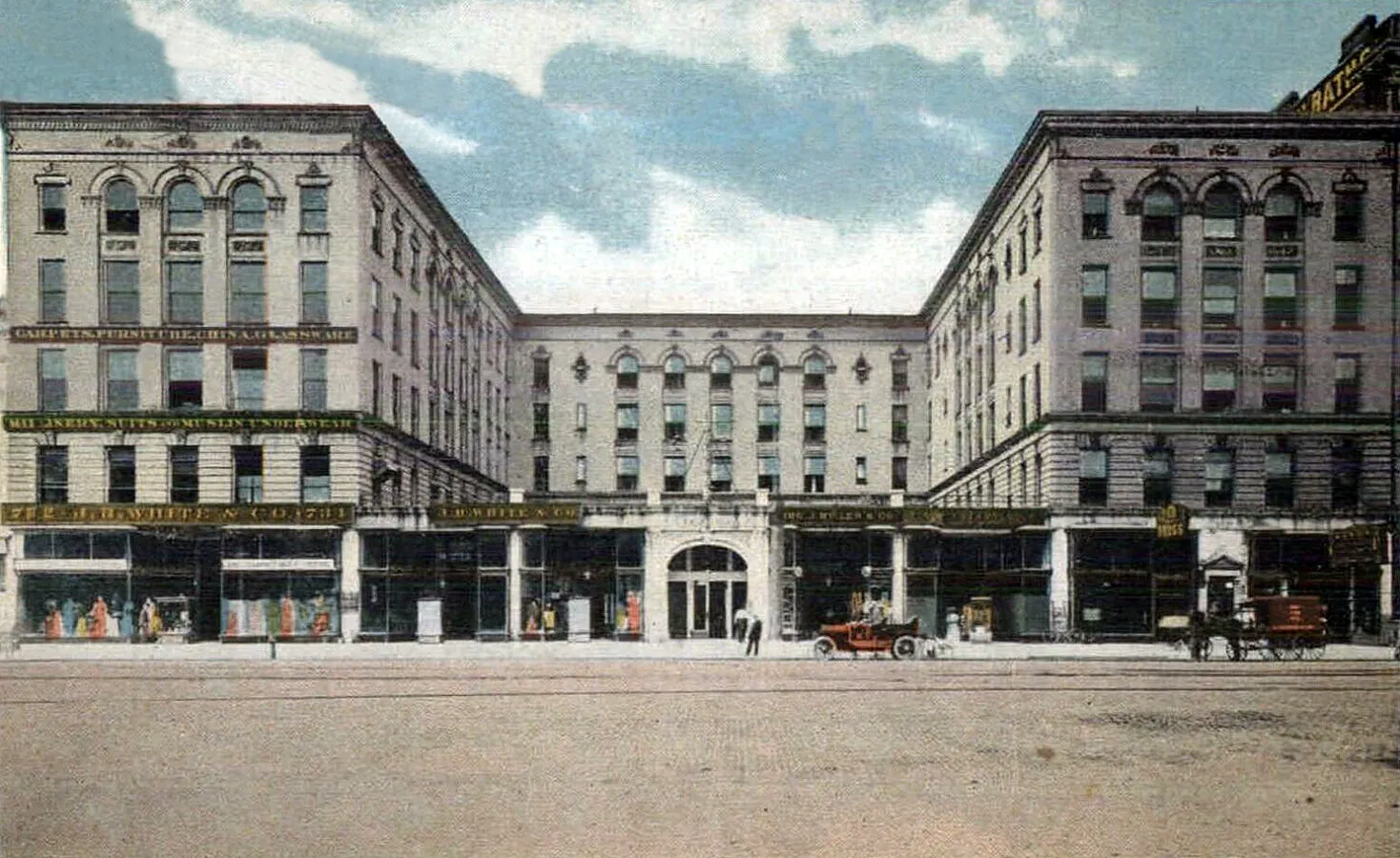 View from the northeast