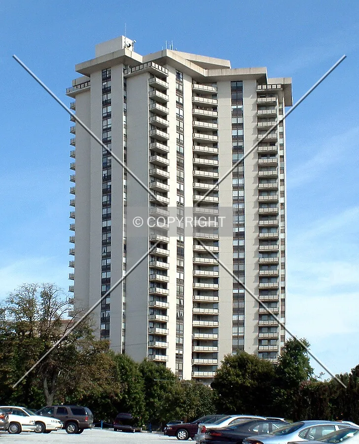 View from the west