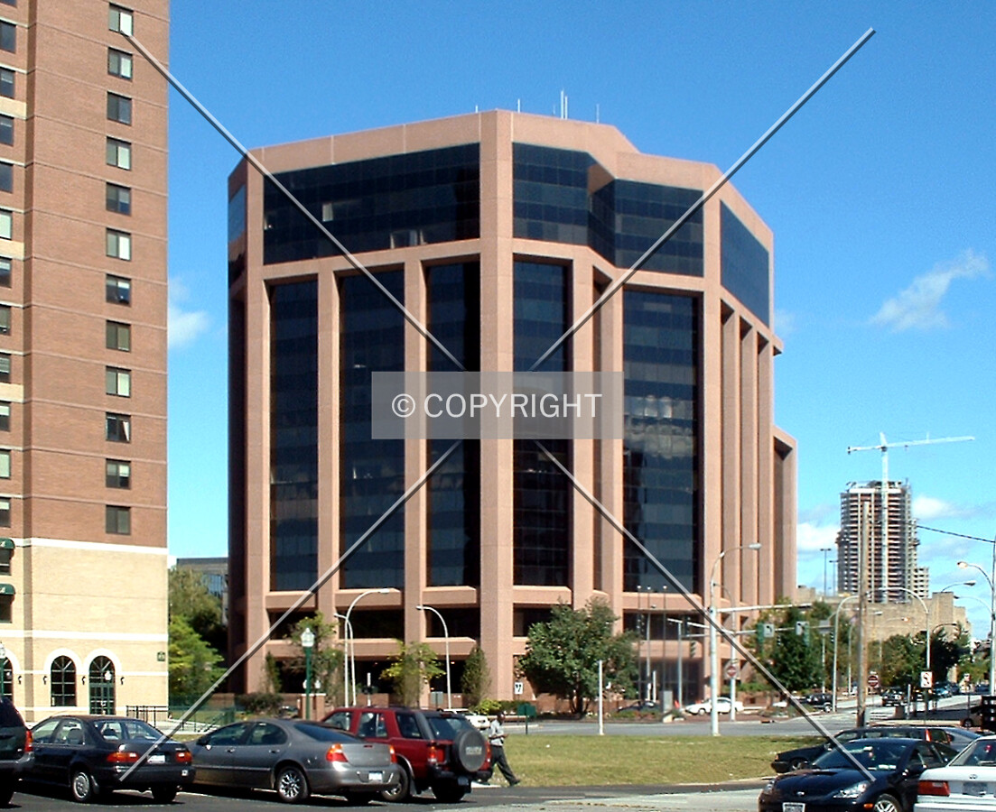 View from the west along Martine Avenue