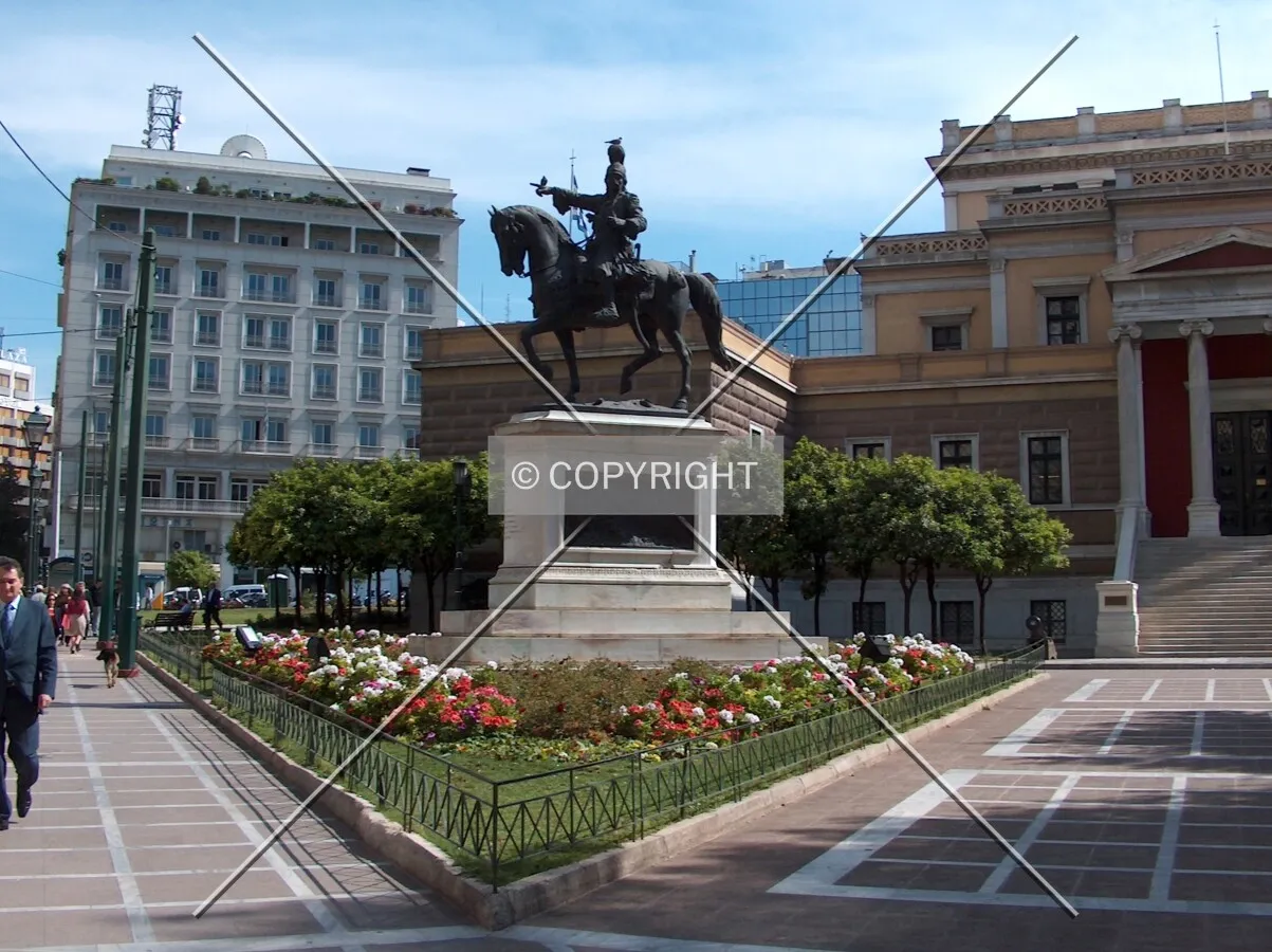 Kolokotronis Square, central Athens
