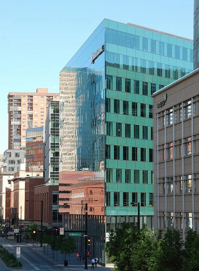 Looking southeast down 16th Street