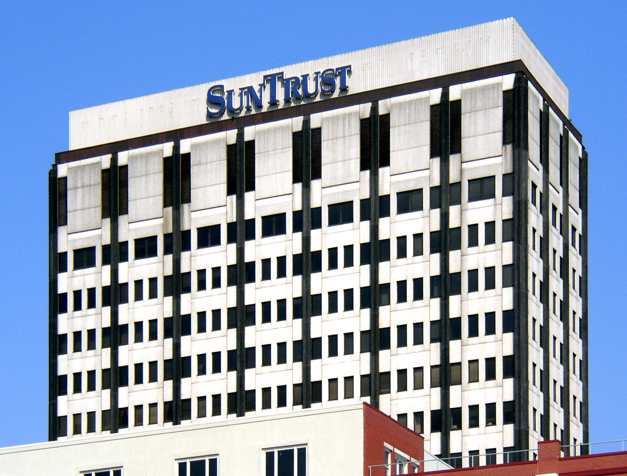 Upper floors from the south