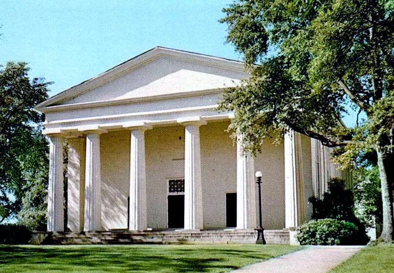 Vintage view from the northeast
