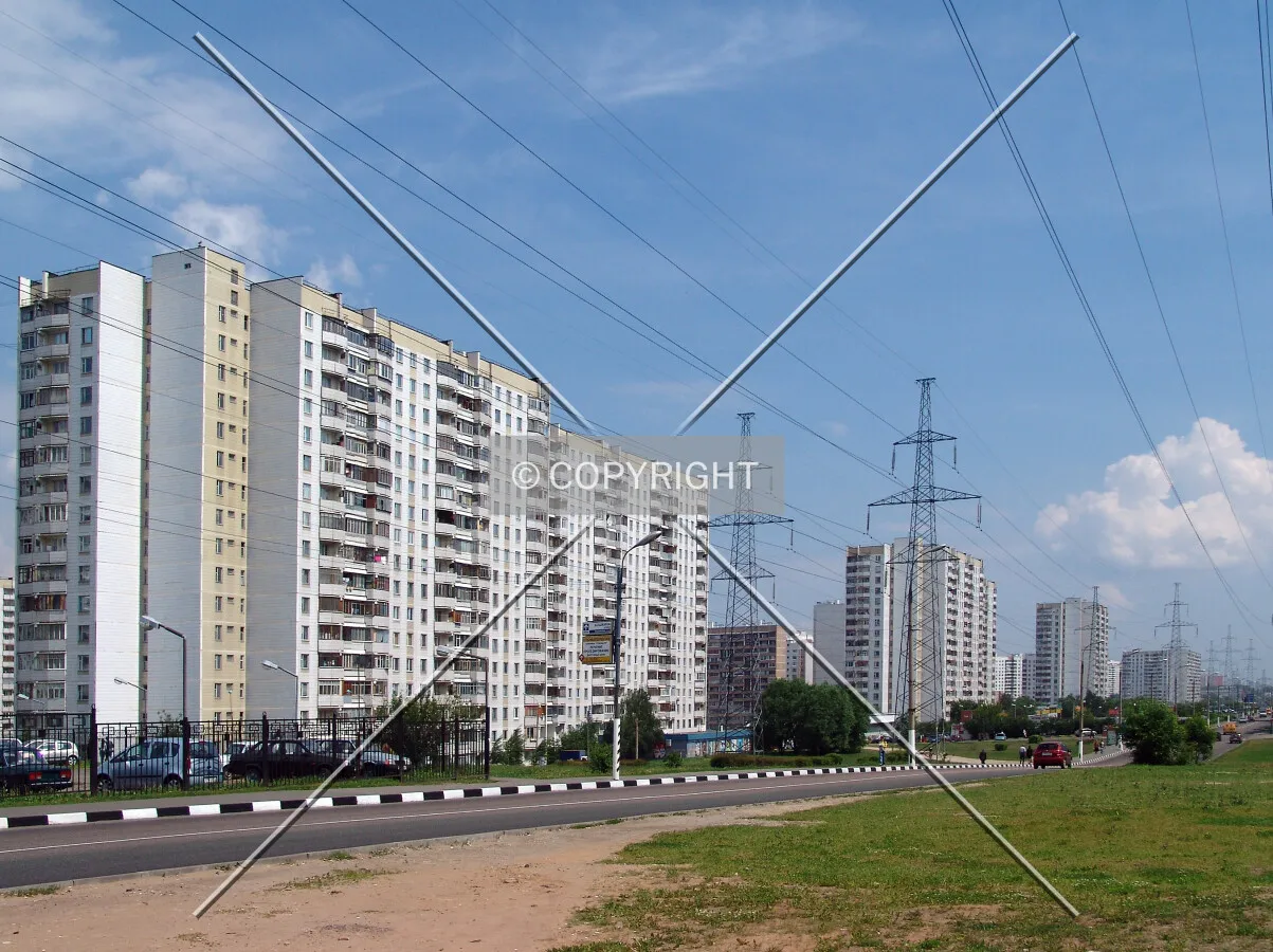 Residential buildings at Kantemirovskaya Street
