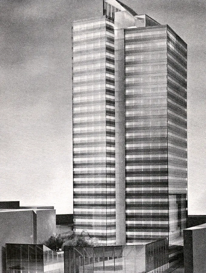 View from the northeast