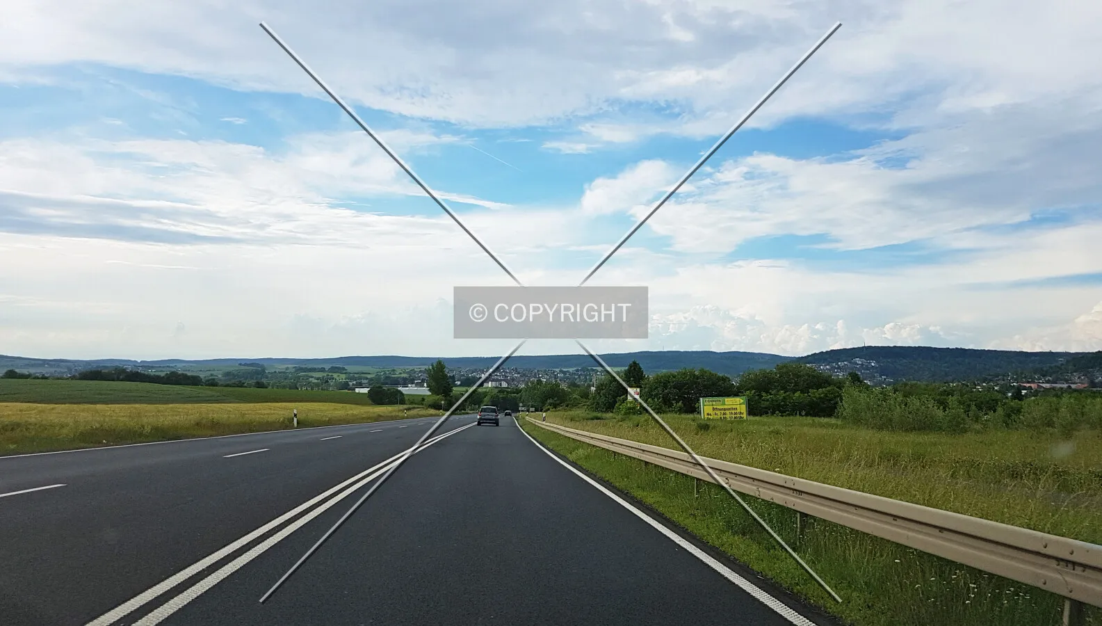 Panorama Büdingen (Hessen, Germany)