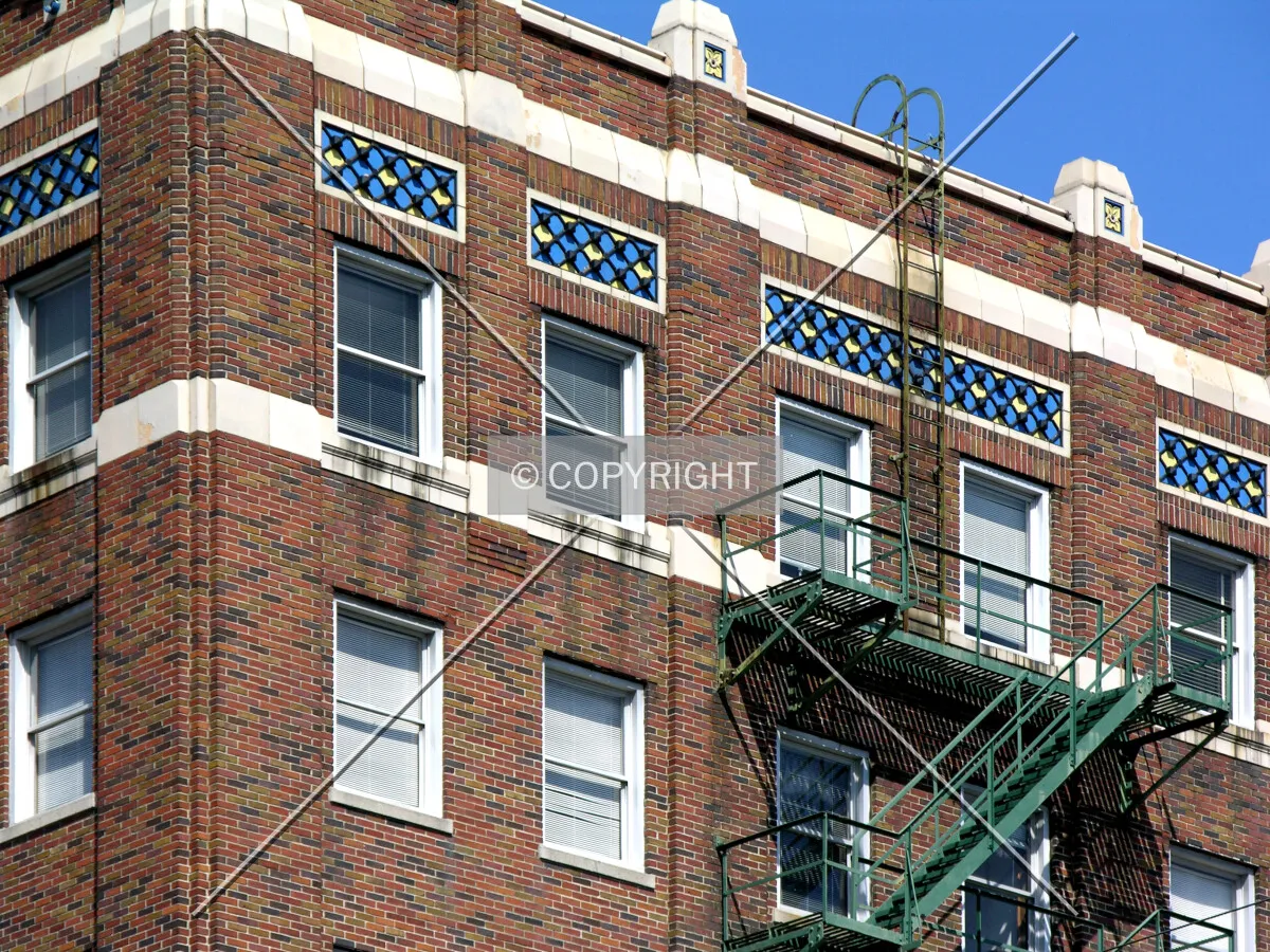Upper southwest corner