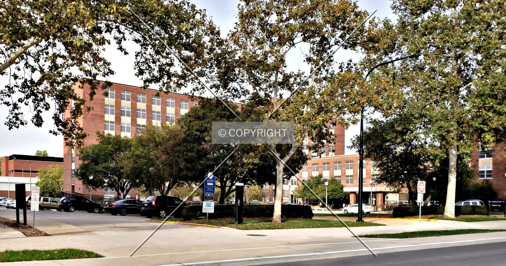 Southwest view; October 13, 2018