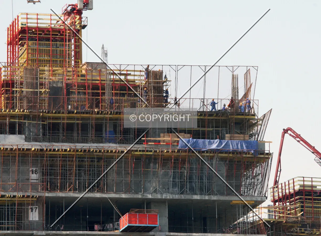 Detailed view of floors 17 to 19