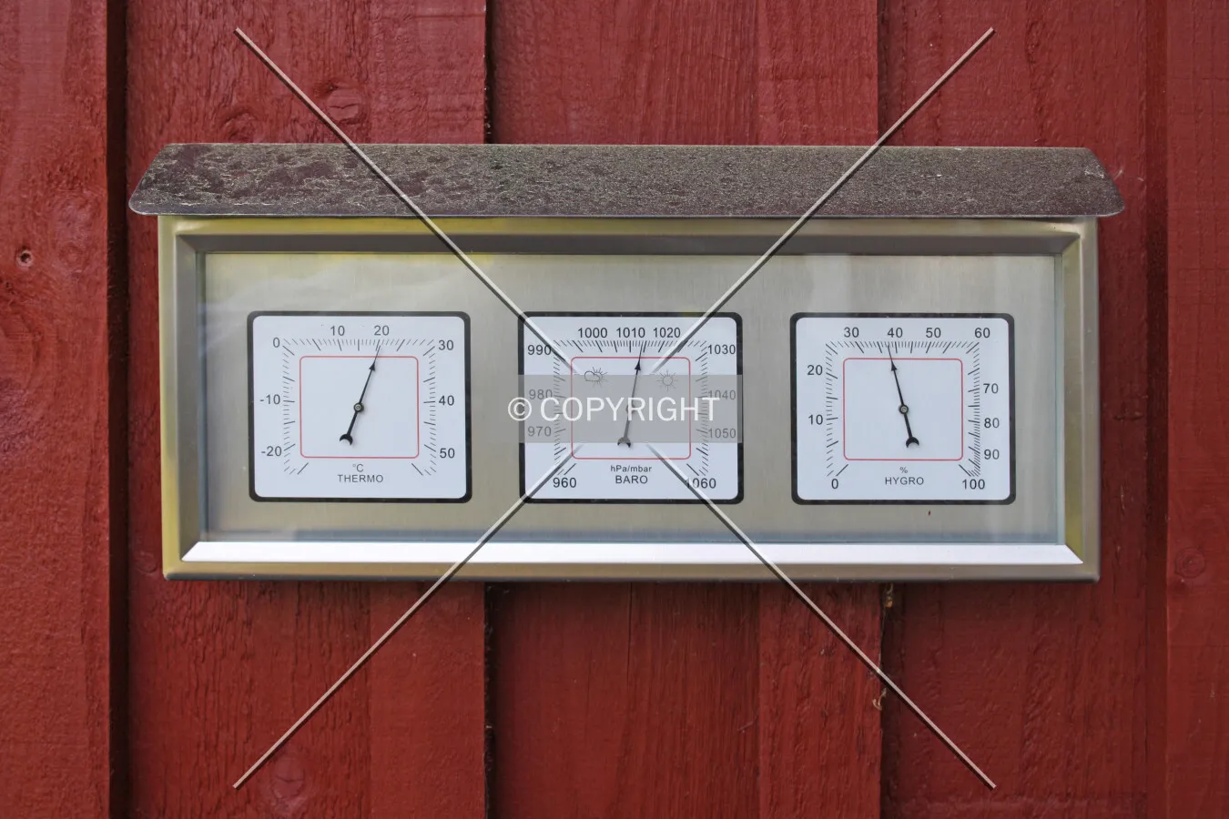 Thermometer, Barometer, Hydrometer