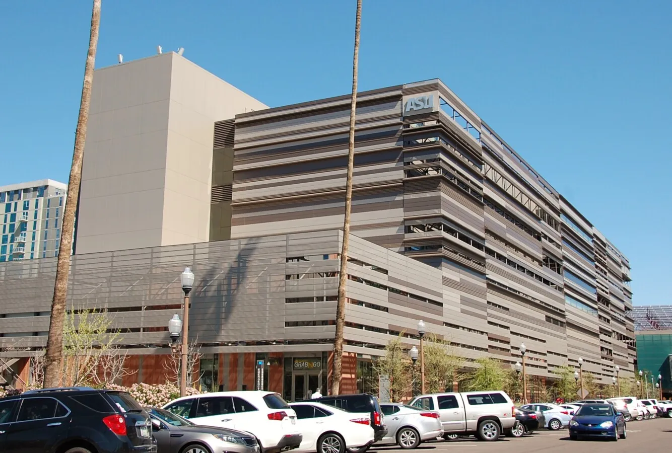 View from the southwest