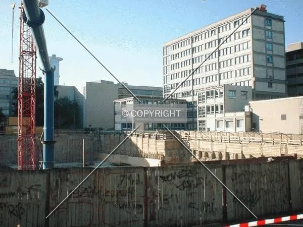 View over the site