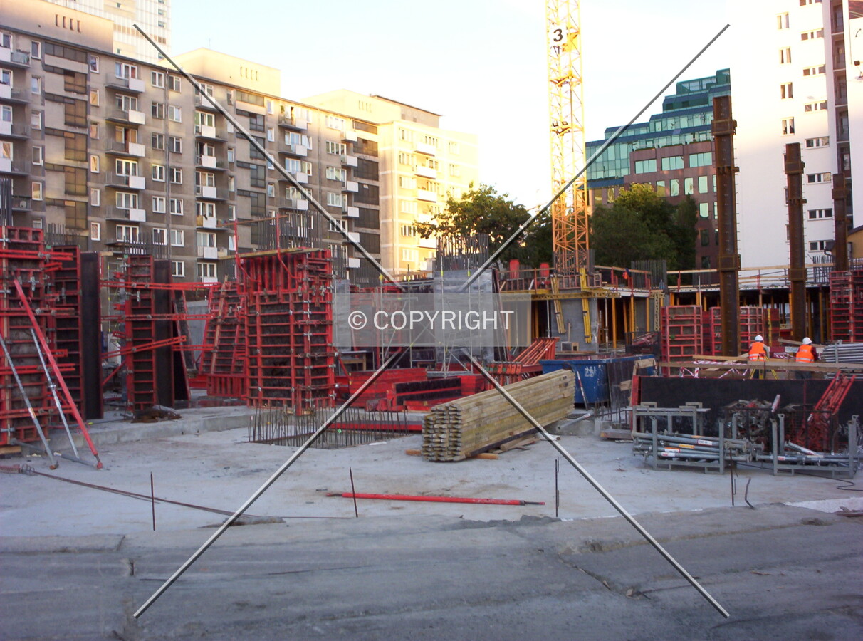 First floor is rising