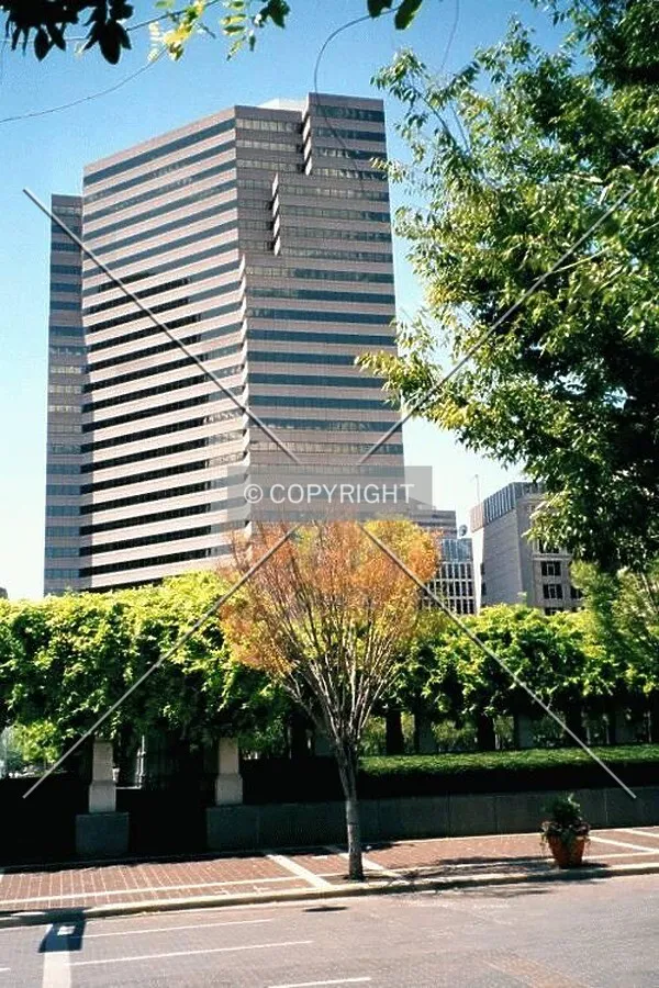 East facade from P&G Plaza