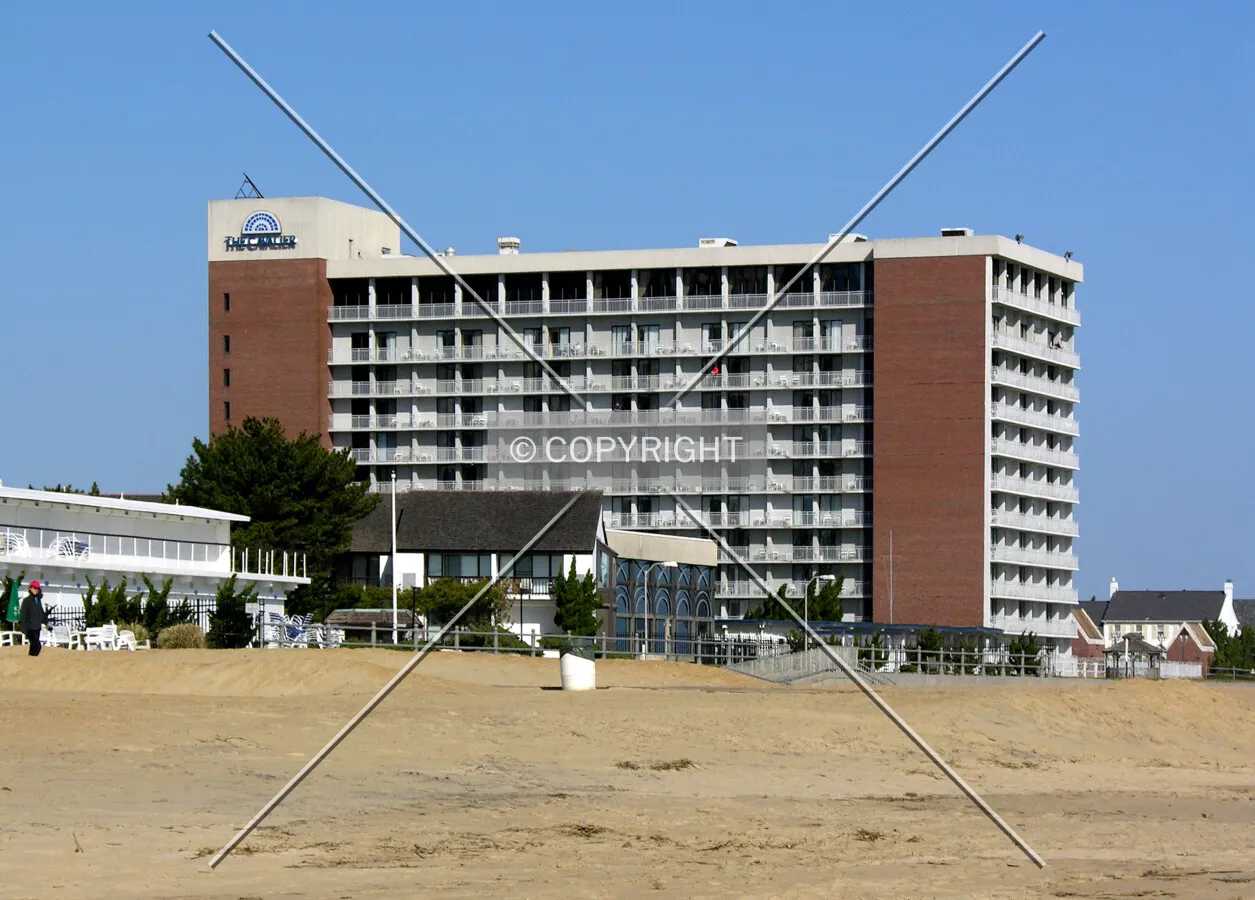 From the beach to the southeast