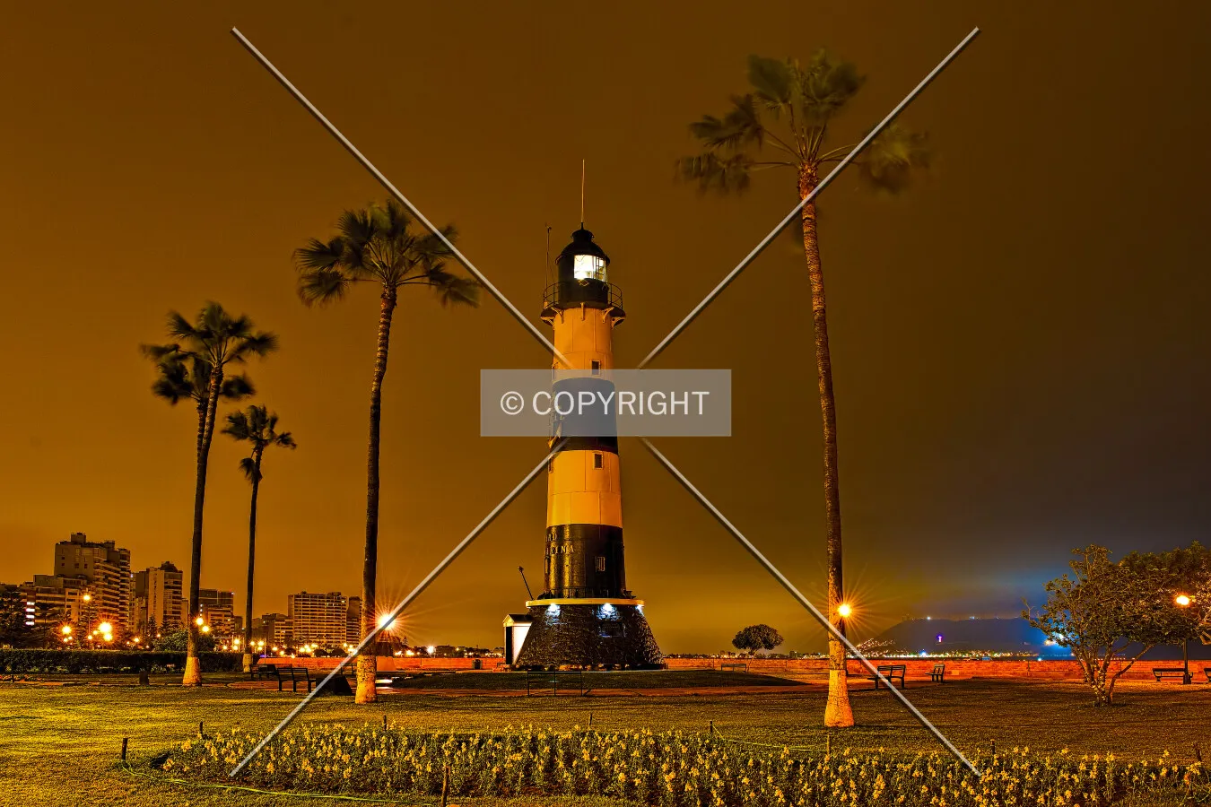 Faro la Marina, Miraflores District, Lima, Peru, S.A.