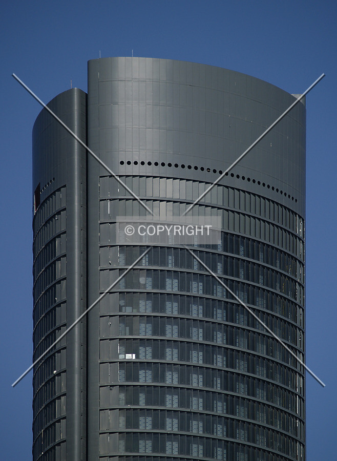 Top floors as seen from the east