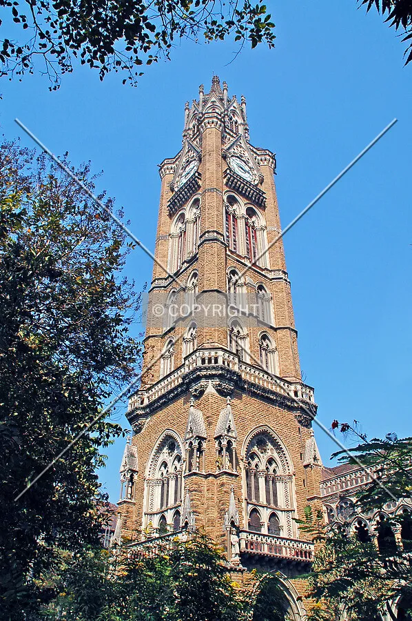 Looking up the southwest corner