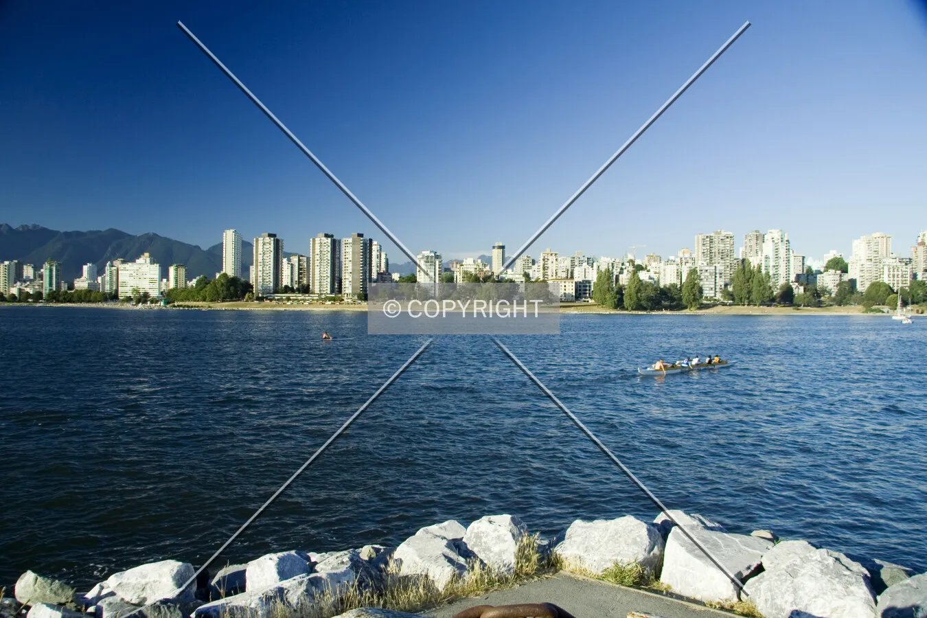 Skyline from Vanier Park