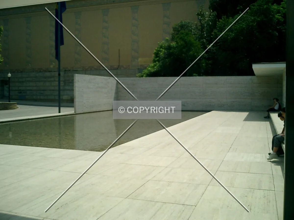 Barcelona Pavilion by Mies van der Rohe