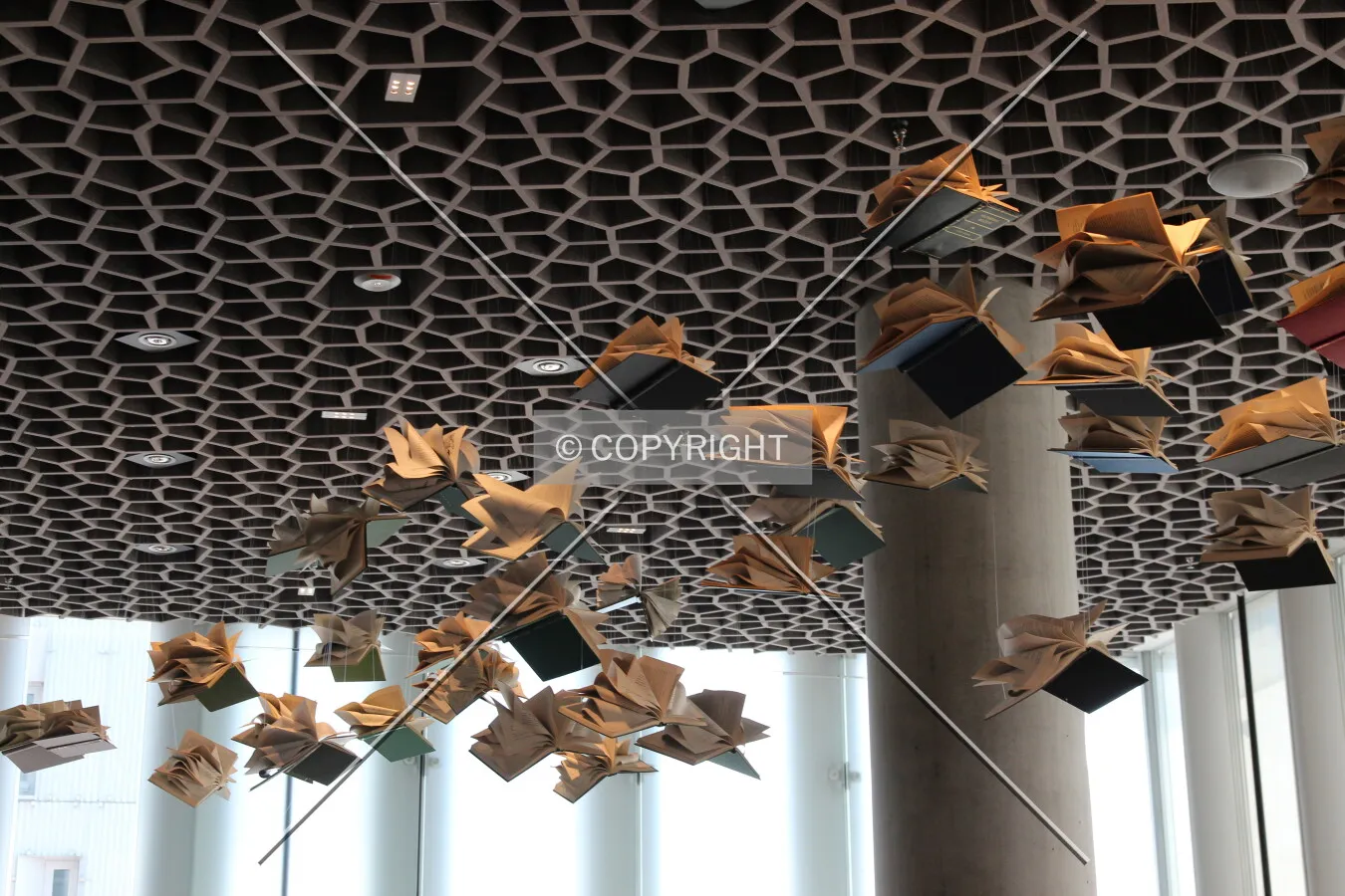 Artwork on the first floor