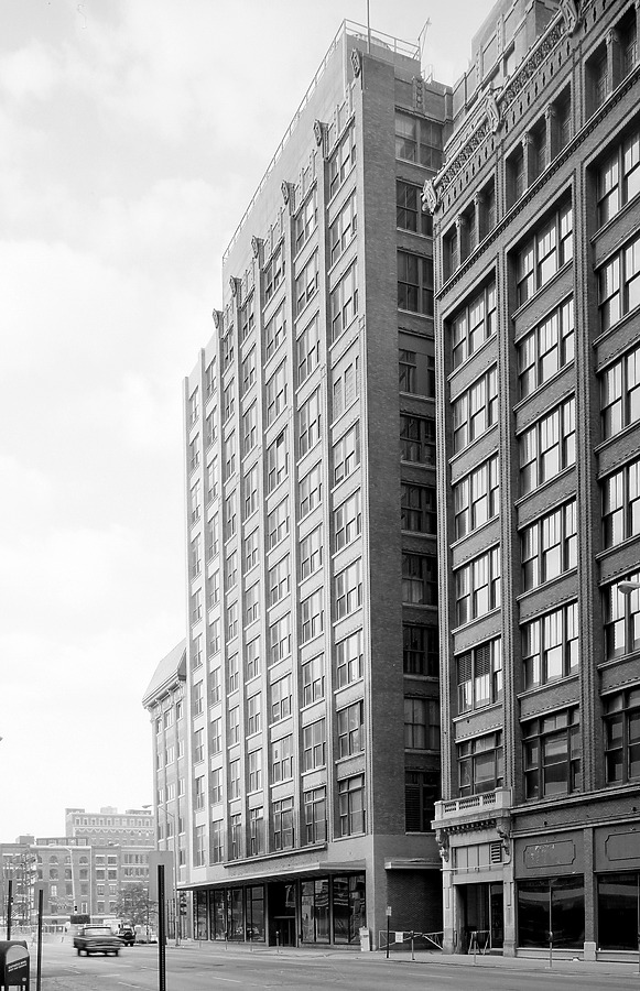 Vintage view from the northeast