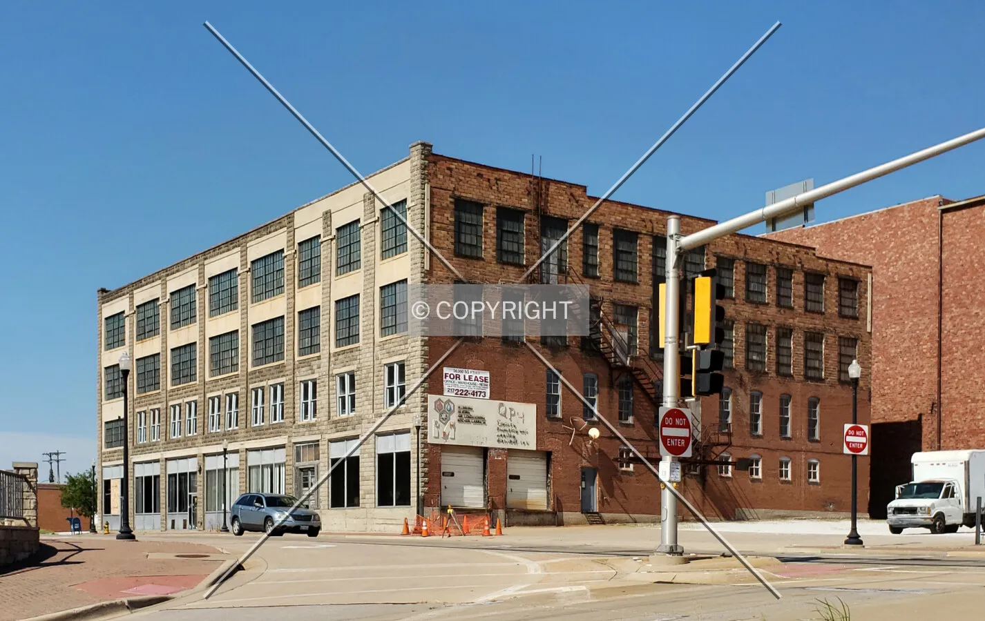 View from the southwest, July 20, 2019