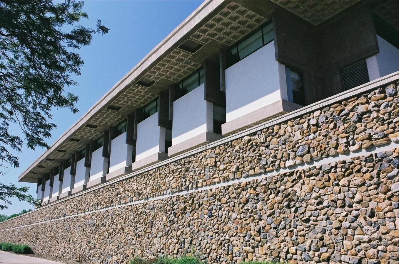 View from the southeast