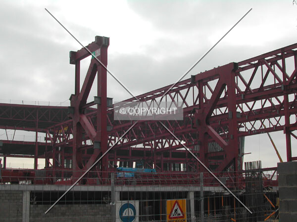 View of the structure
