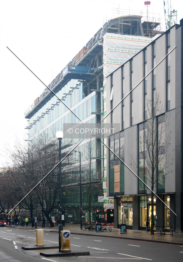 View west along Pentonville Road