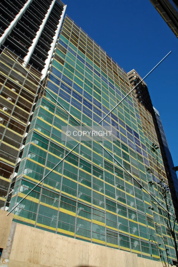 Looking up the northwest side