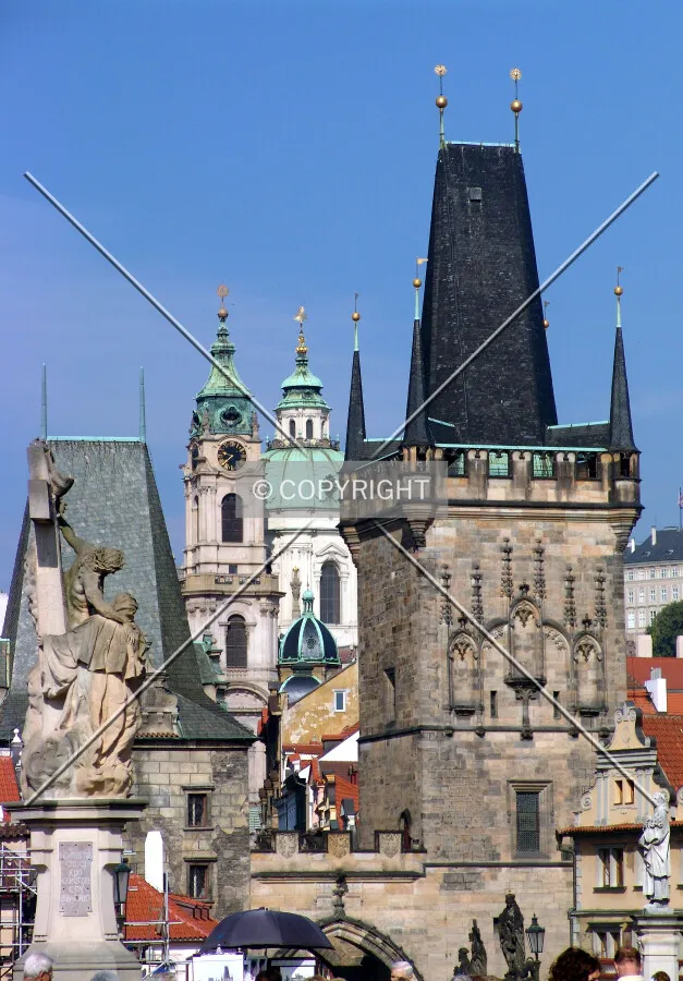 Eastern view from Charles Bridge