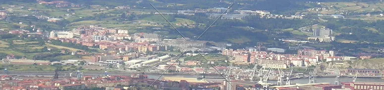 View from La Arboleda in Trapagaran