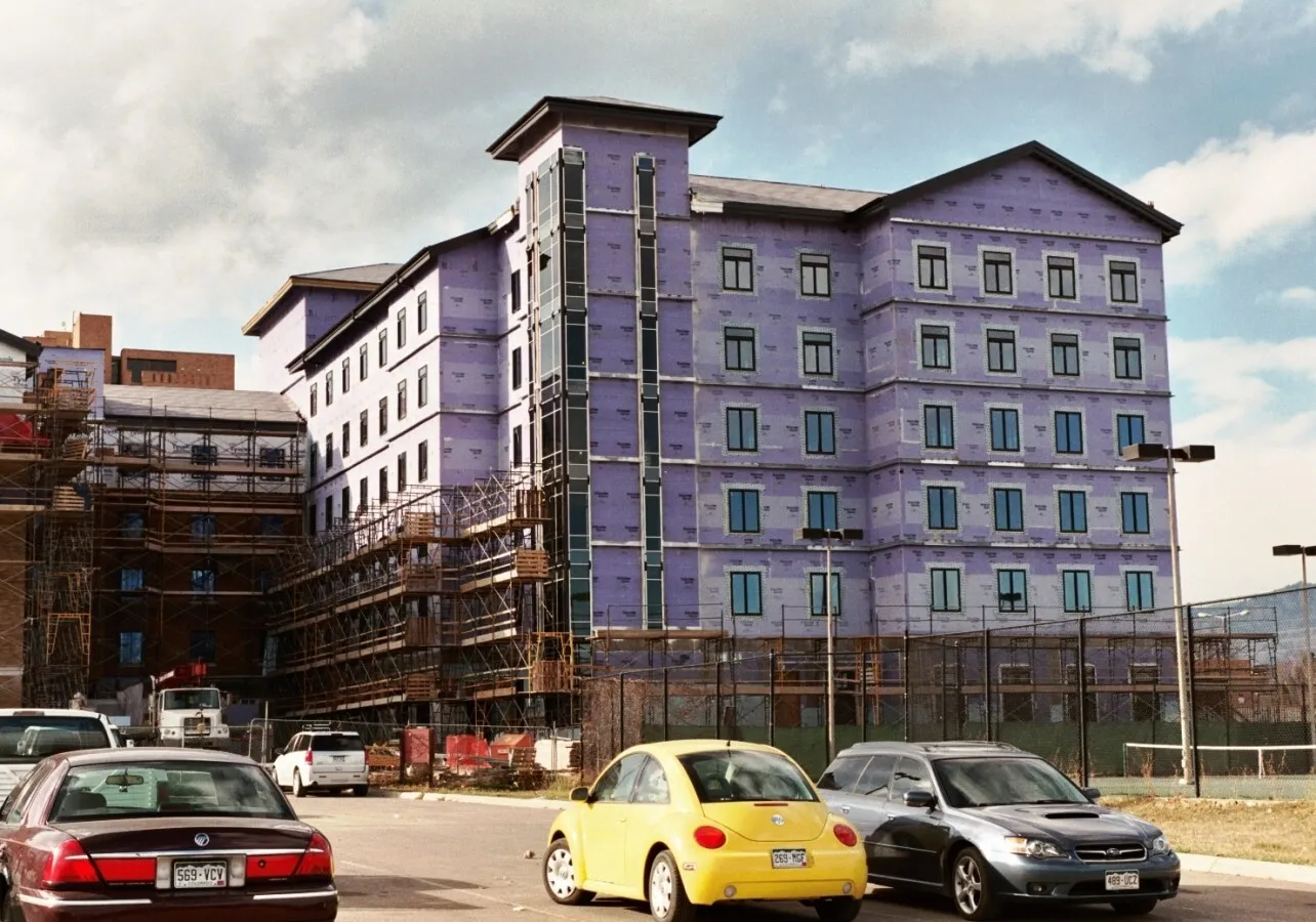 View to the northeast