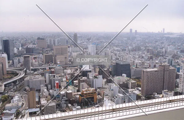 View from the Umeda Sky Building observatory