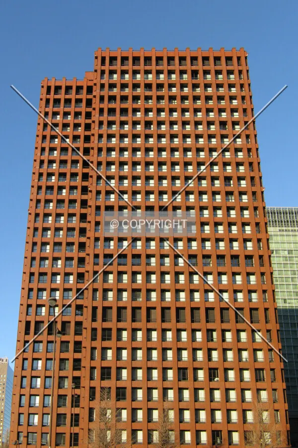 Looking up from the south