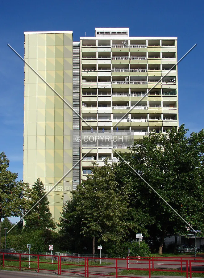 View from the east