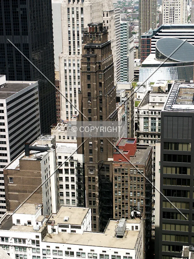 View from LaSalle Bank looking north