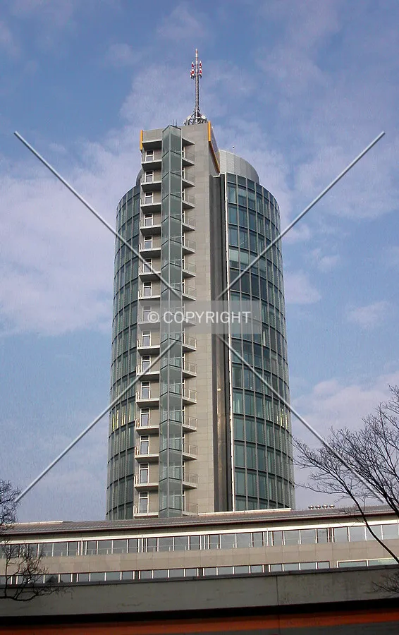 The building as seen from the west