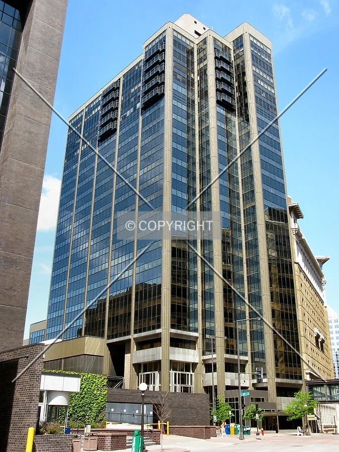 Looking up from St. Peter Street