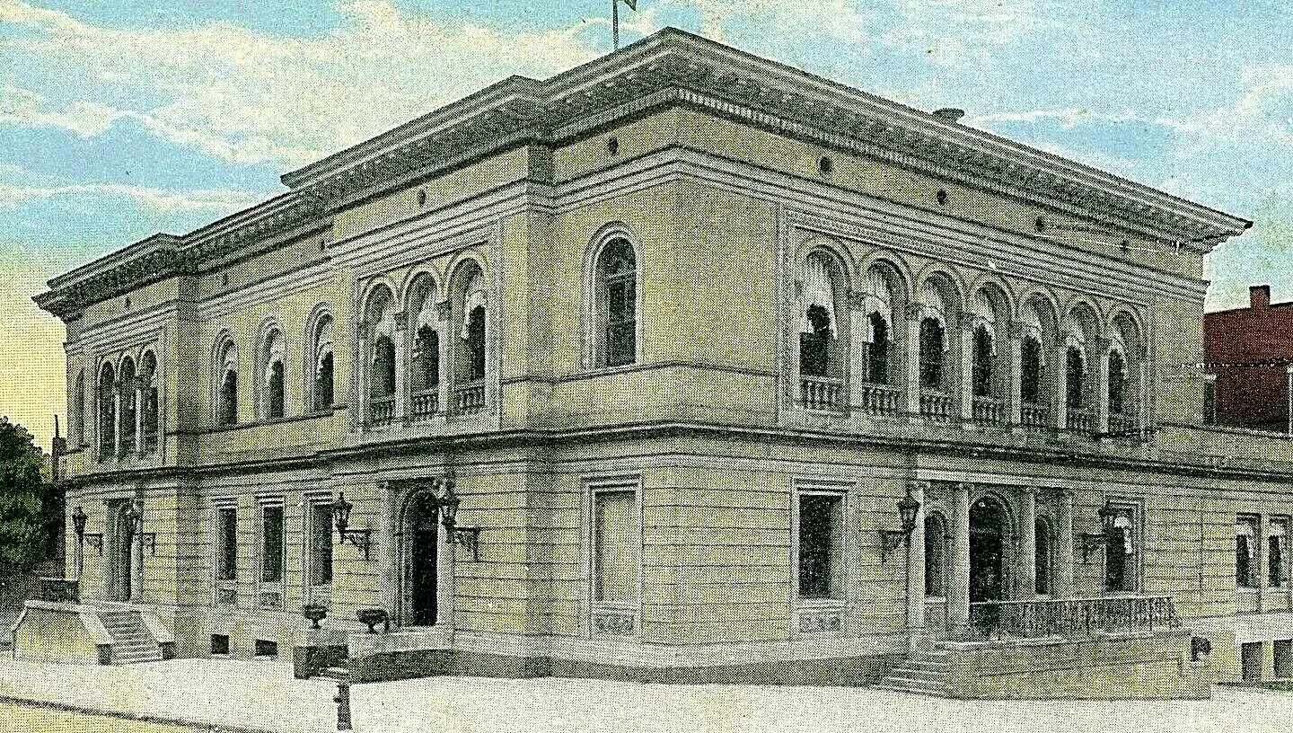 Vintage view from the east